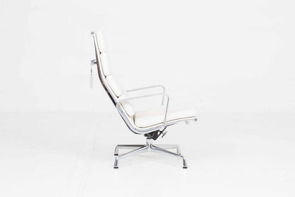 Vintage Sessel EA 222 Soft Pad von Charles und Ray Eames für Vitra