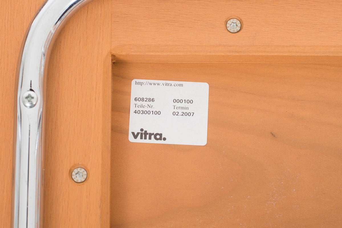 Vitra CTM coffee table by Charles Eames in ash