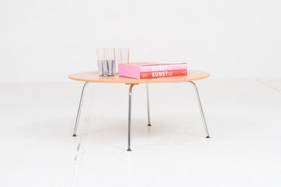 Vitra CTM coffee table by Charles Eames in ash