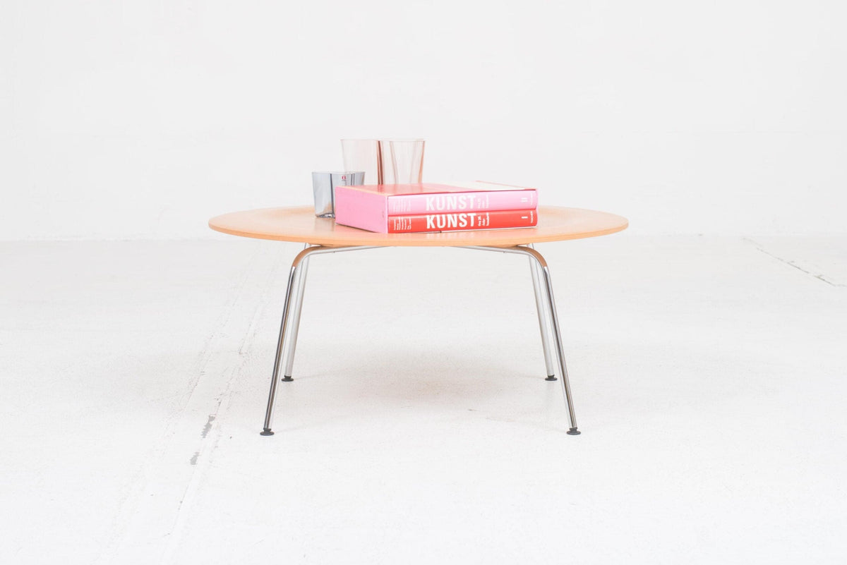 Vitra CTM coffee table by Charles Eames in ash