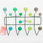 Vintage Garderobe Hang It All von Charles Eames für Vitra in Grün