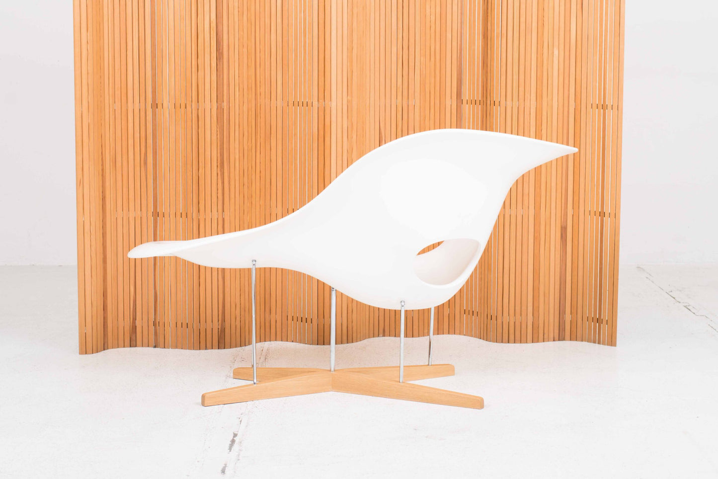 Chaise longue La Chaise de Charles et Ray Eames pour Vitra