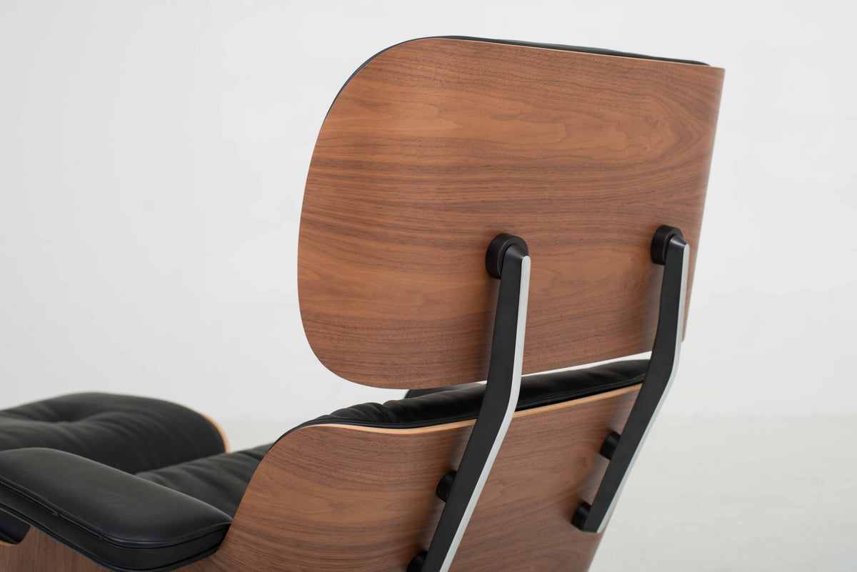 Vintage Lounge Chair by Charles and Ray Eames for Vitra Black Walnut
