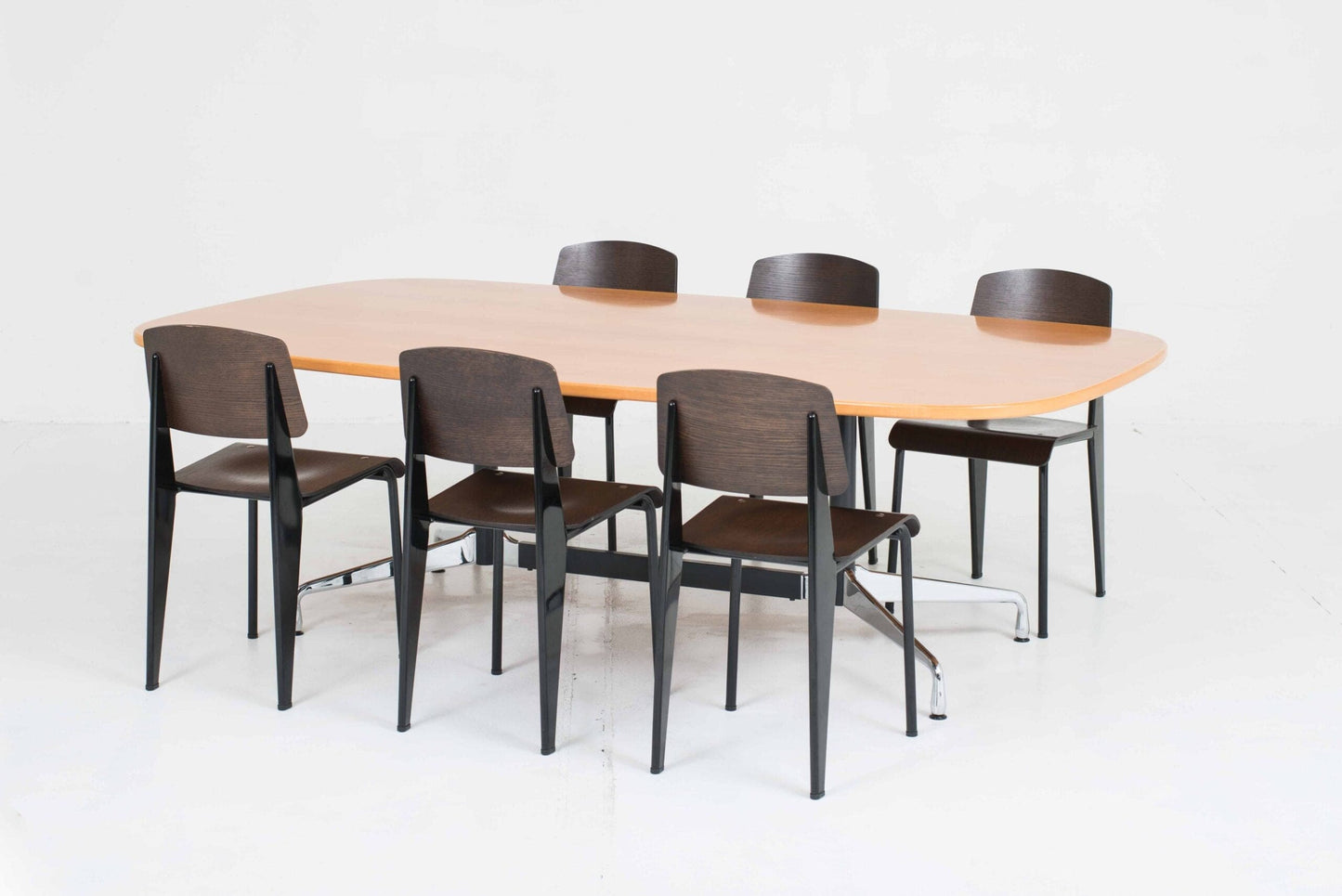 Table à manger vintage Segmented de Charles Eames pour Vitra