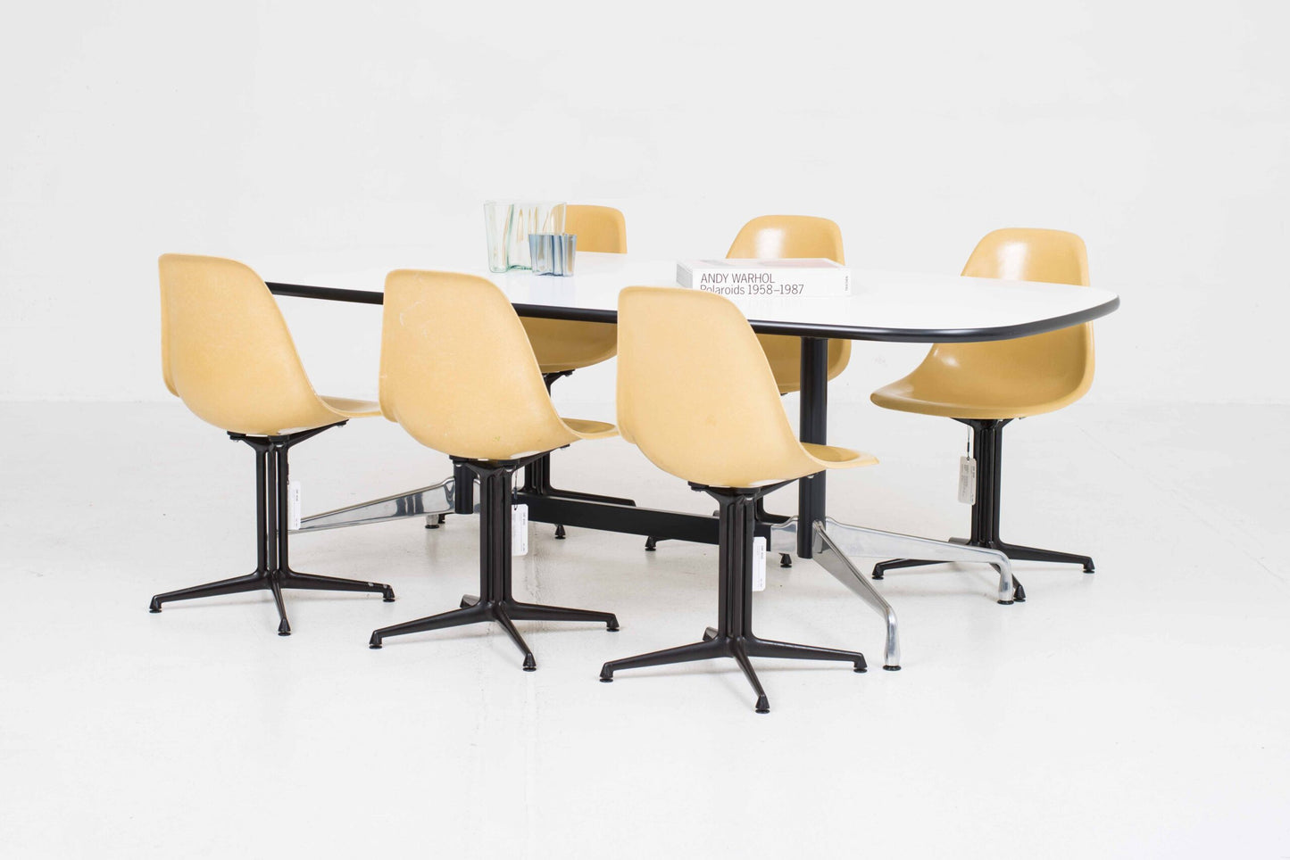 Vintage Tisch Segmented Table von Charles und Ray Eames für Vitra