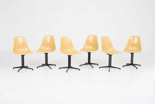 Vintage Stuhl La Fonda von Charles und Ray Eames für Vitra und Herman Miller, Ochre Dark