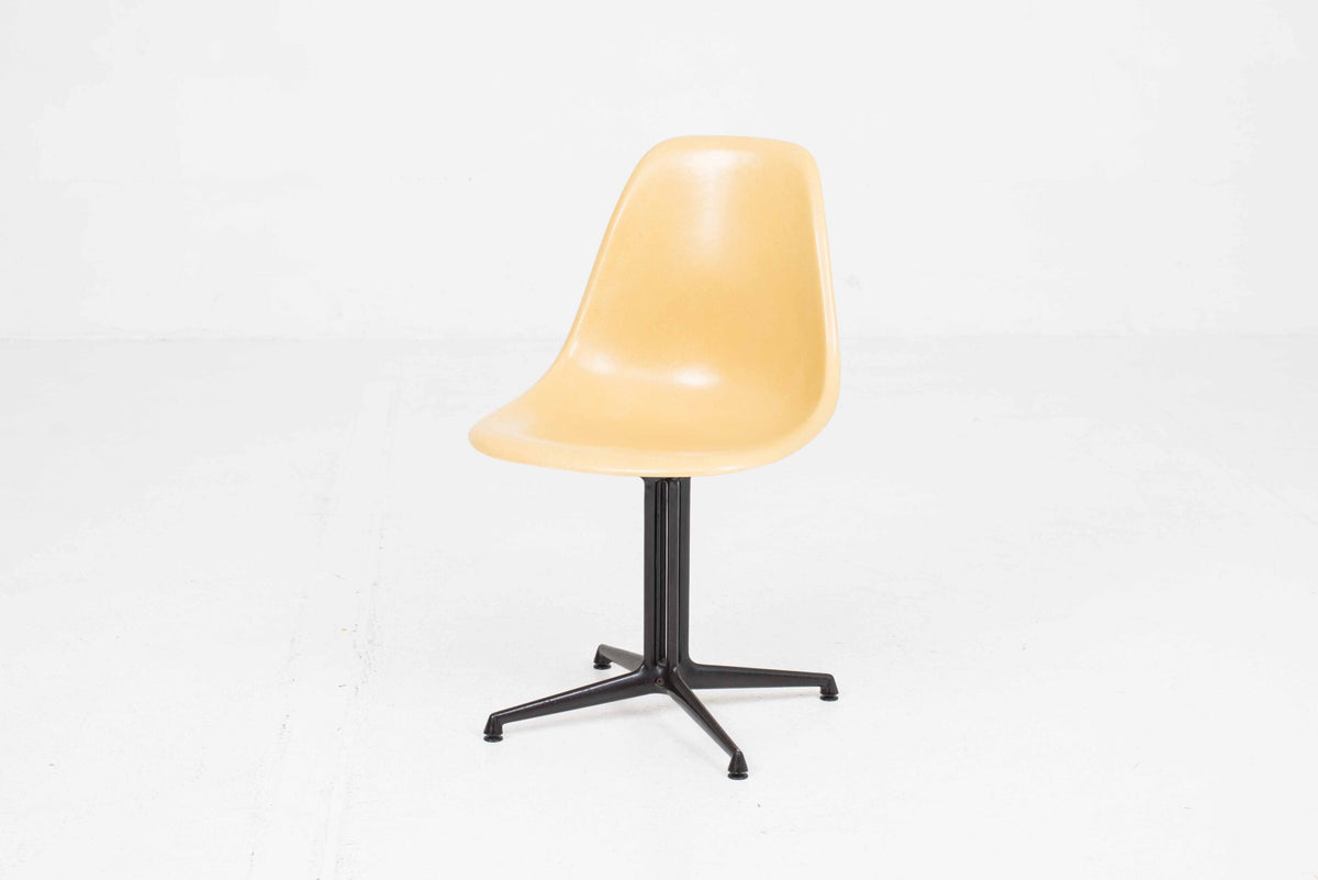Vintage Stuhl La Fonda von Charles und Ray Eames für Vitra und Herman Miller, Ochre Dark