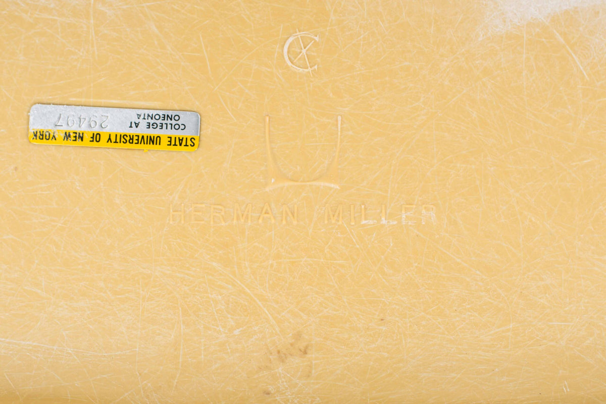 Vintage Stuhl La Fonda von Charles und Ray Eames für Vitra und Herman Miller, Ochre Dark