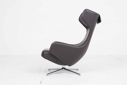 Fauteuil et ottoman Vitra Grand Repos par Antonio Citterio