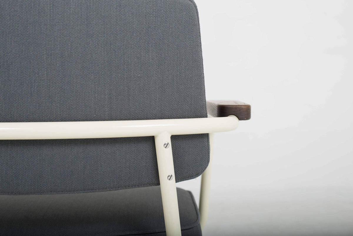 Fauteuil de bureau vintage "Fauteuil Direction Pivotant" de Jean Prouvé pour Vitra