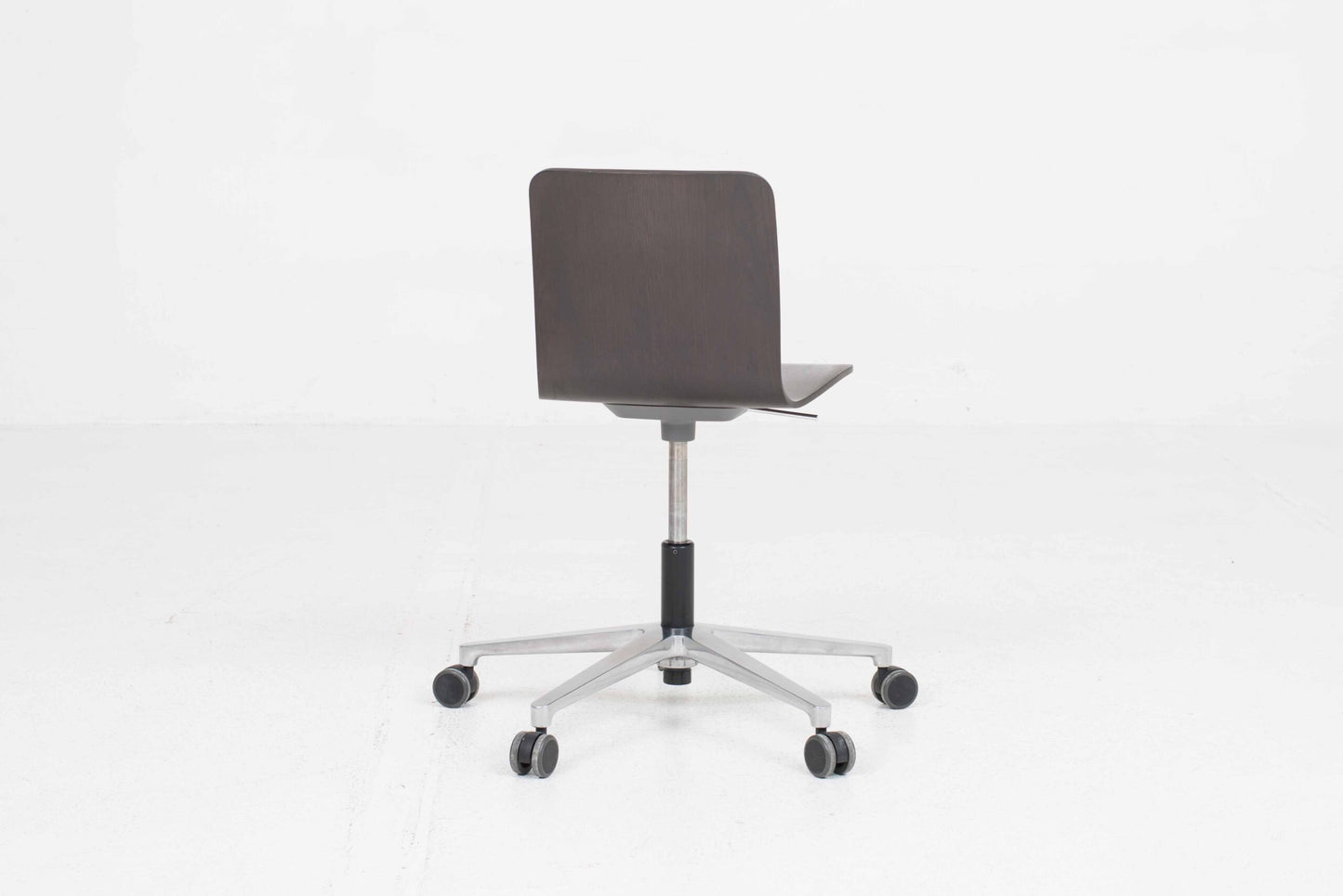 Vintage Bürostuhl "HAL Ply Studio" von Jasper Morrison für Vitra, dunkle Eiche