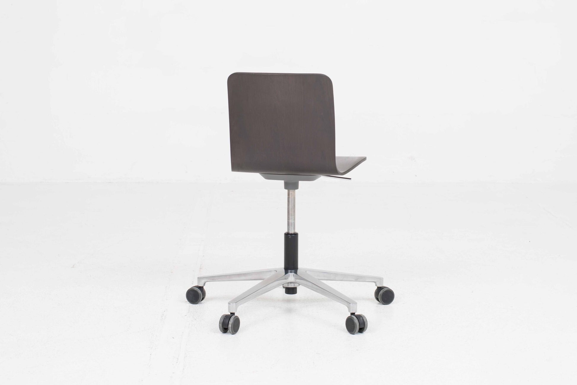 Vintage Bürostuhl "HAL Ply Studio" von Jasper Morrison für Vitra, dunkle Eiche