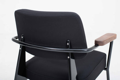 Vintage Stuhl Fauteuil Direction von Jean Prouvé für Vitra