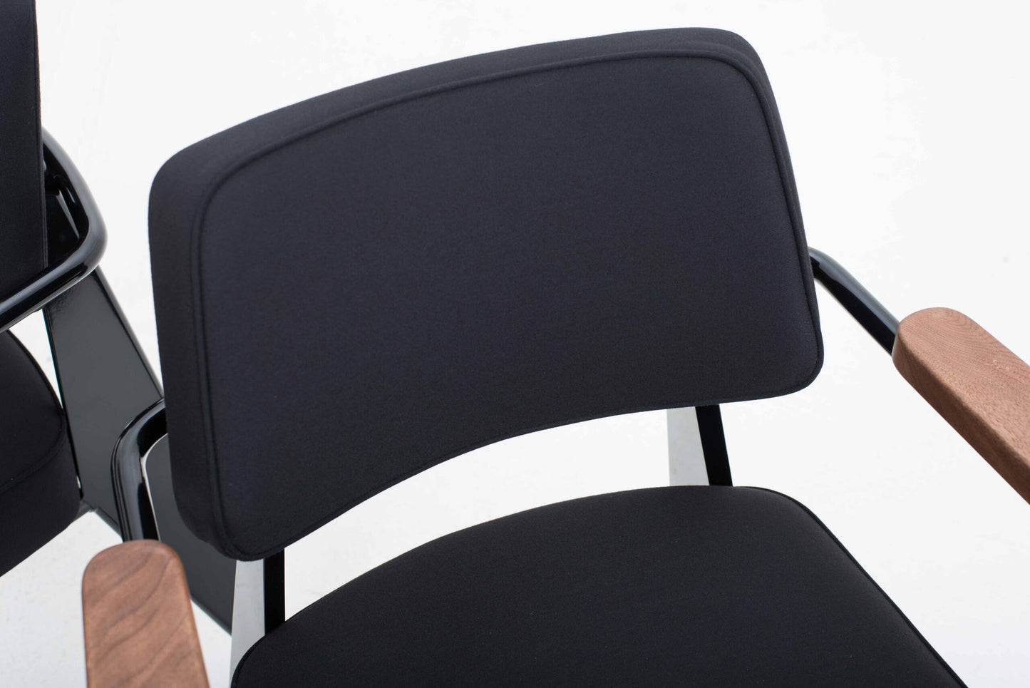 Vintage Stuhl Fauteuil Direction von Jean Prouvé für Vitra
