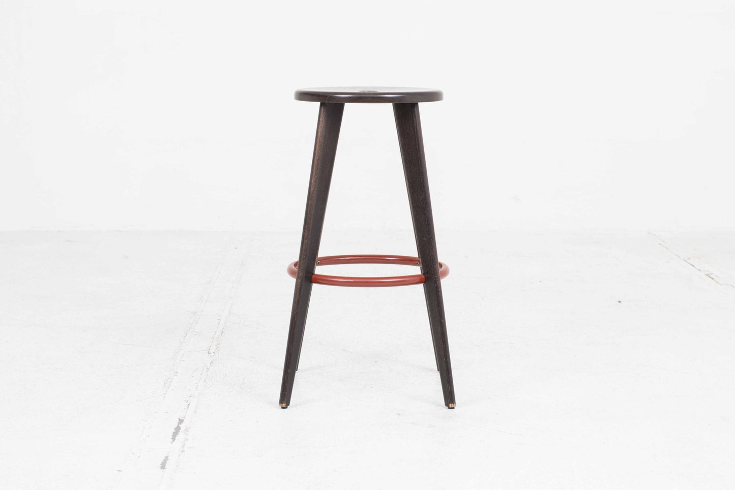 Vintage Tabouret Haut bar stool by Jean Prouvé for Vitra