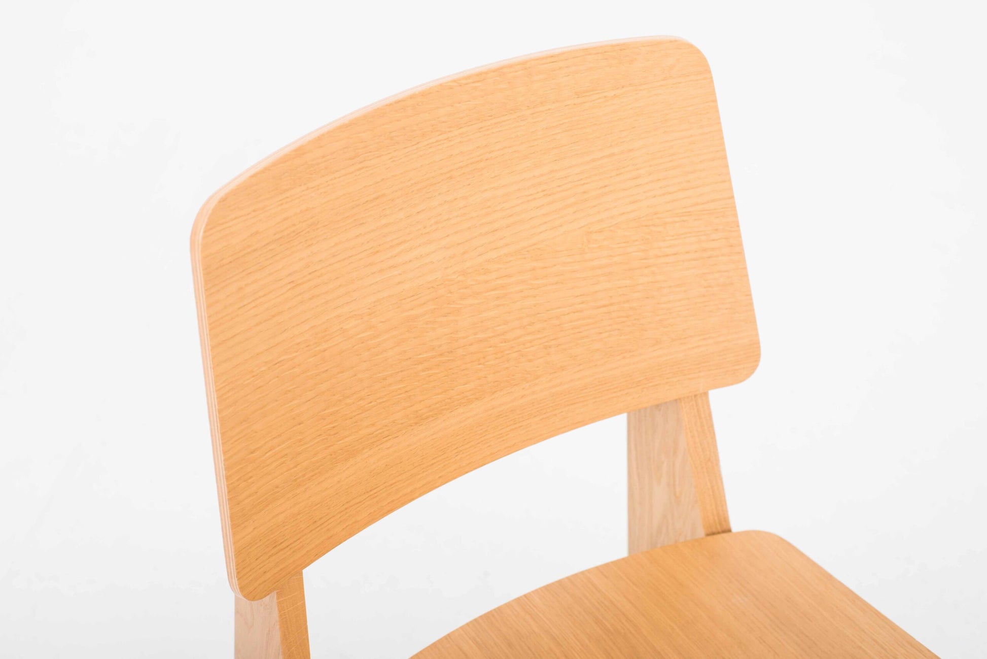 Vintage Stuhl Tout Bois von Jean Prouvé für Vitra in Eiche natur