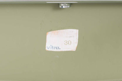 Vintage Loungesessel LCM von Charles und Ray Eames für Vitra, Schilfgrün