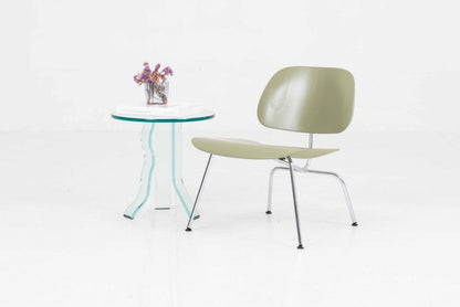 Vintage Loungesessel LCM von Charles und Ray Eames für Vitra, Schilfgrün