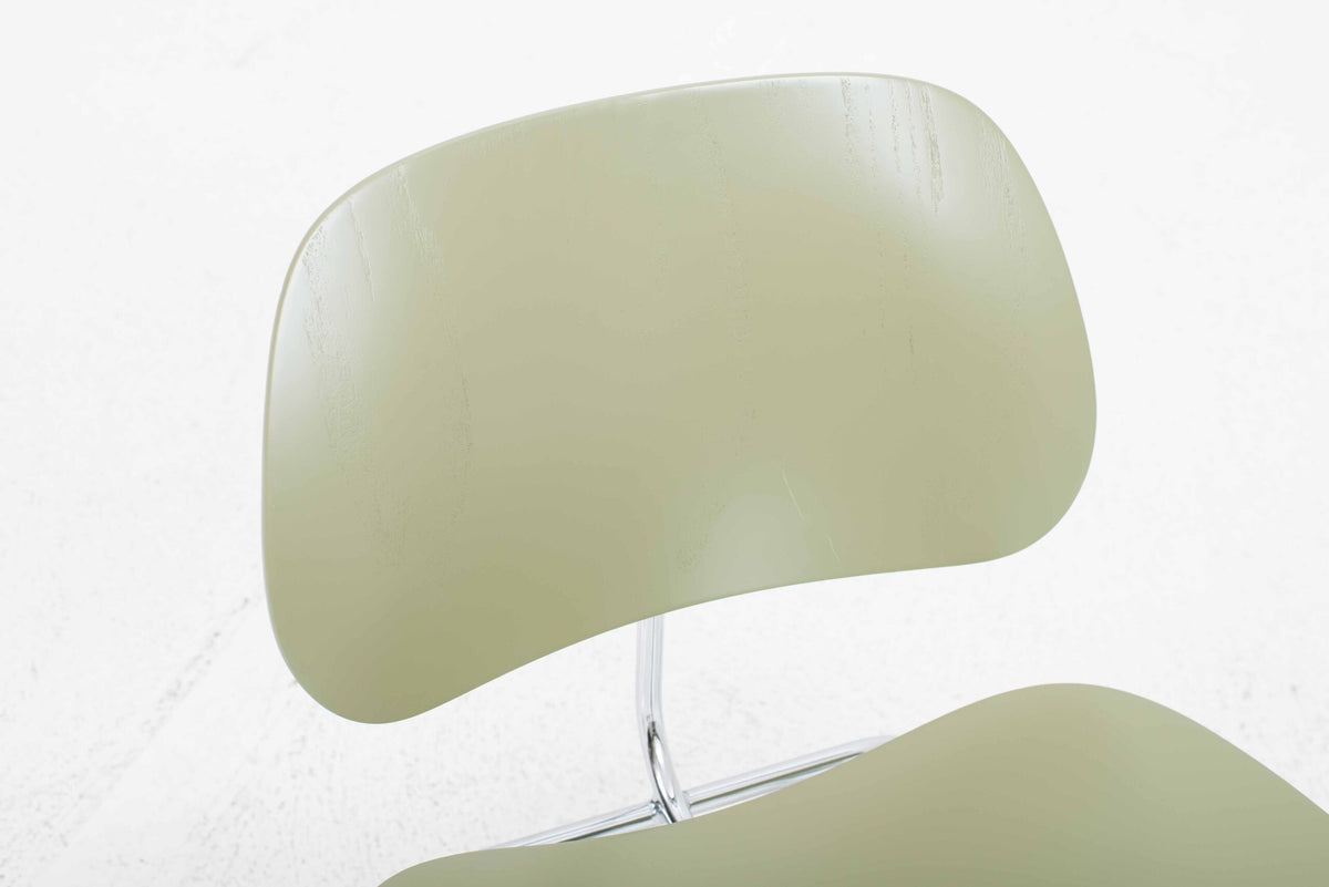 Vintage Loungesessel LCM von Charles und Ray Eames für Vitra, Schilfgrün