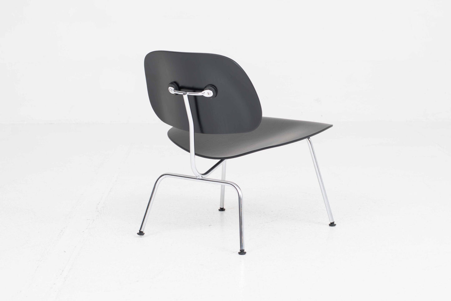 Vintage Sessel LCM von Charles und Ray Eames für Vitra in Schwarz