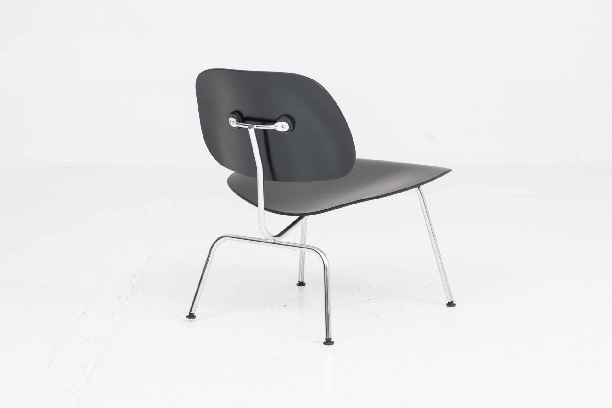 Vintage Sessel LCM von Charles und Ray Eames für Vitra in Schwarz