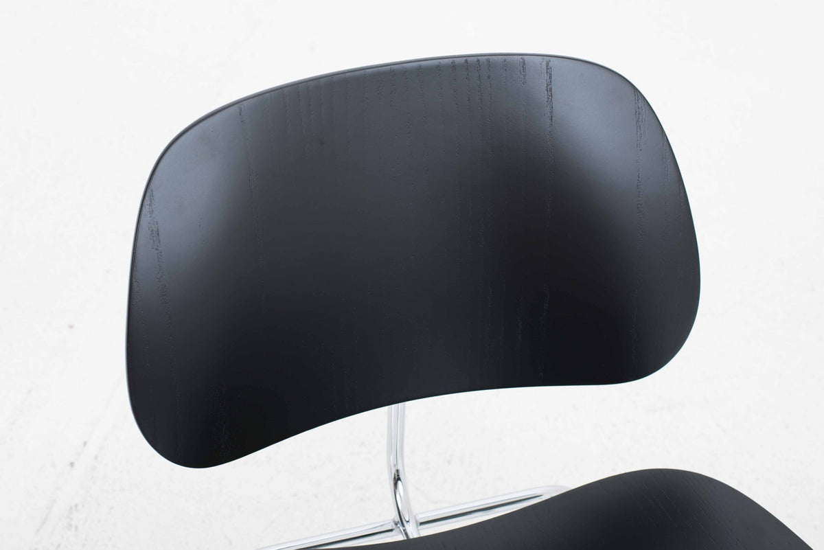 Vintage Sessel LCM von Charles und Ray Eames für Vitra in Schwarz