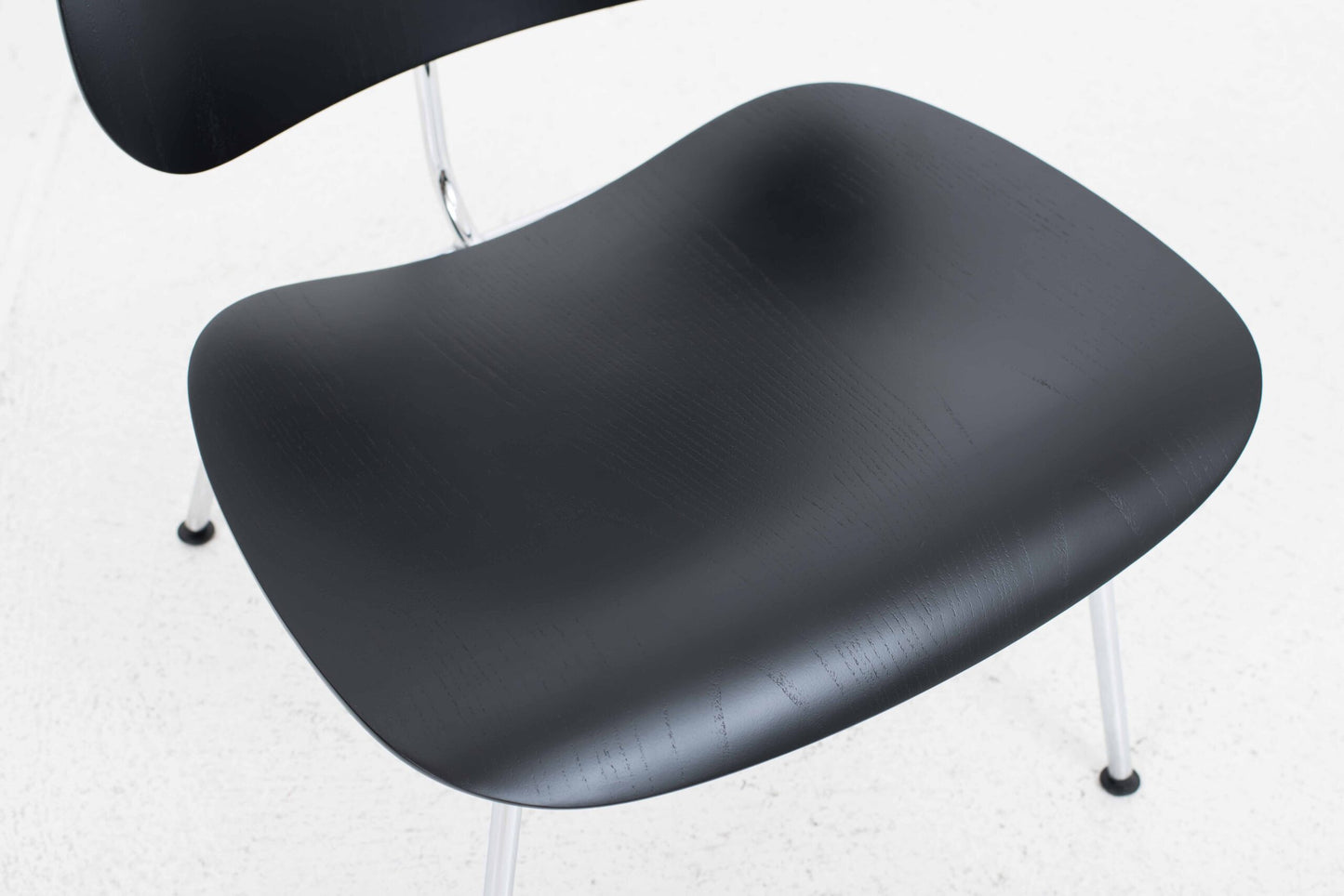 Vintage Sessel LCM von Charles und Ray Eames für Vitra in Schwarz
