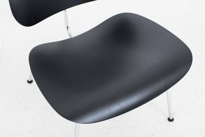 Vintage Sessel LCM von Charles und Ray Eames für Vitra in Schwarz