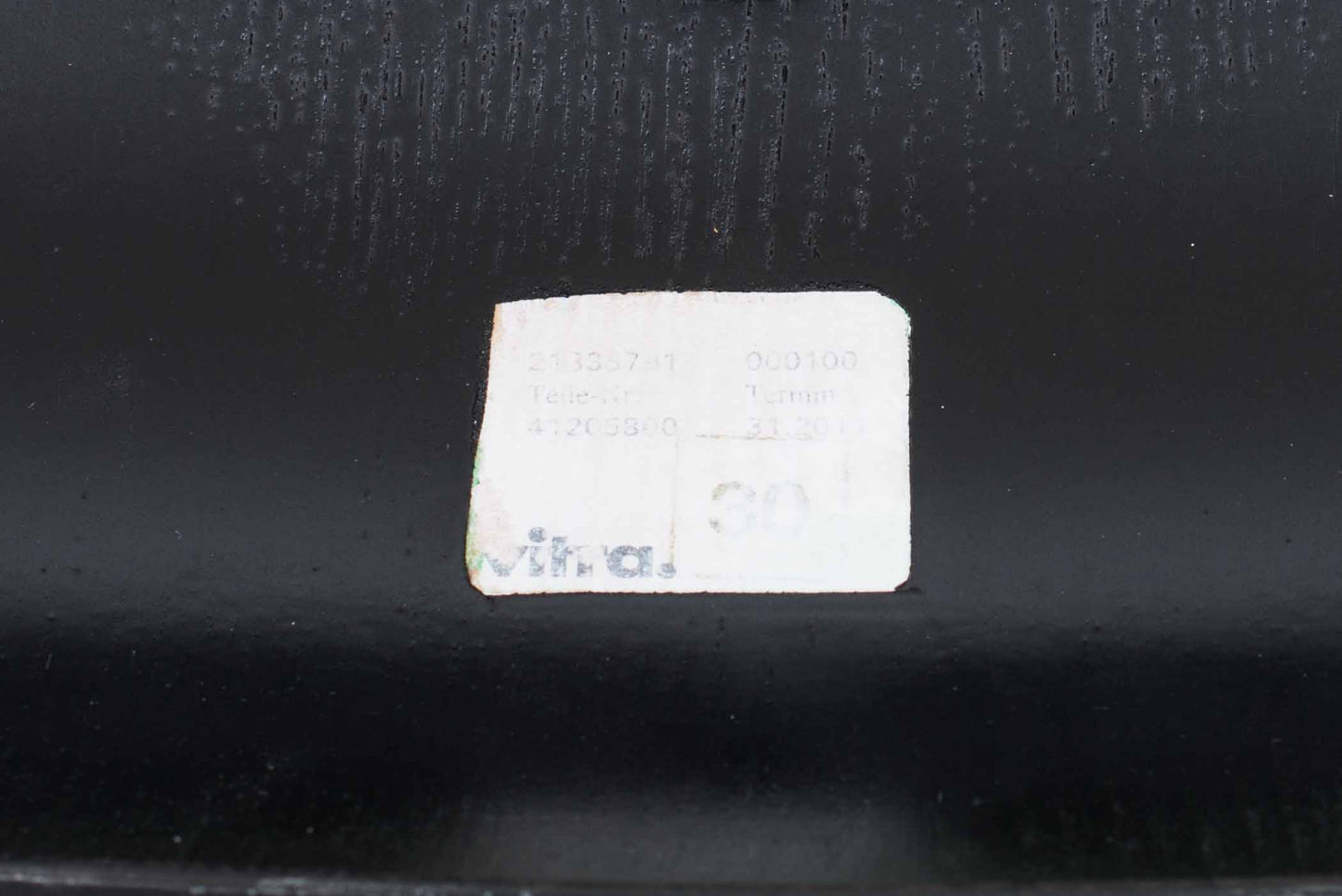 Vintage Sessel LCM von Charles und Ray Eames für Vitra in Schwarz