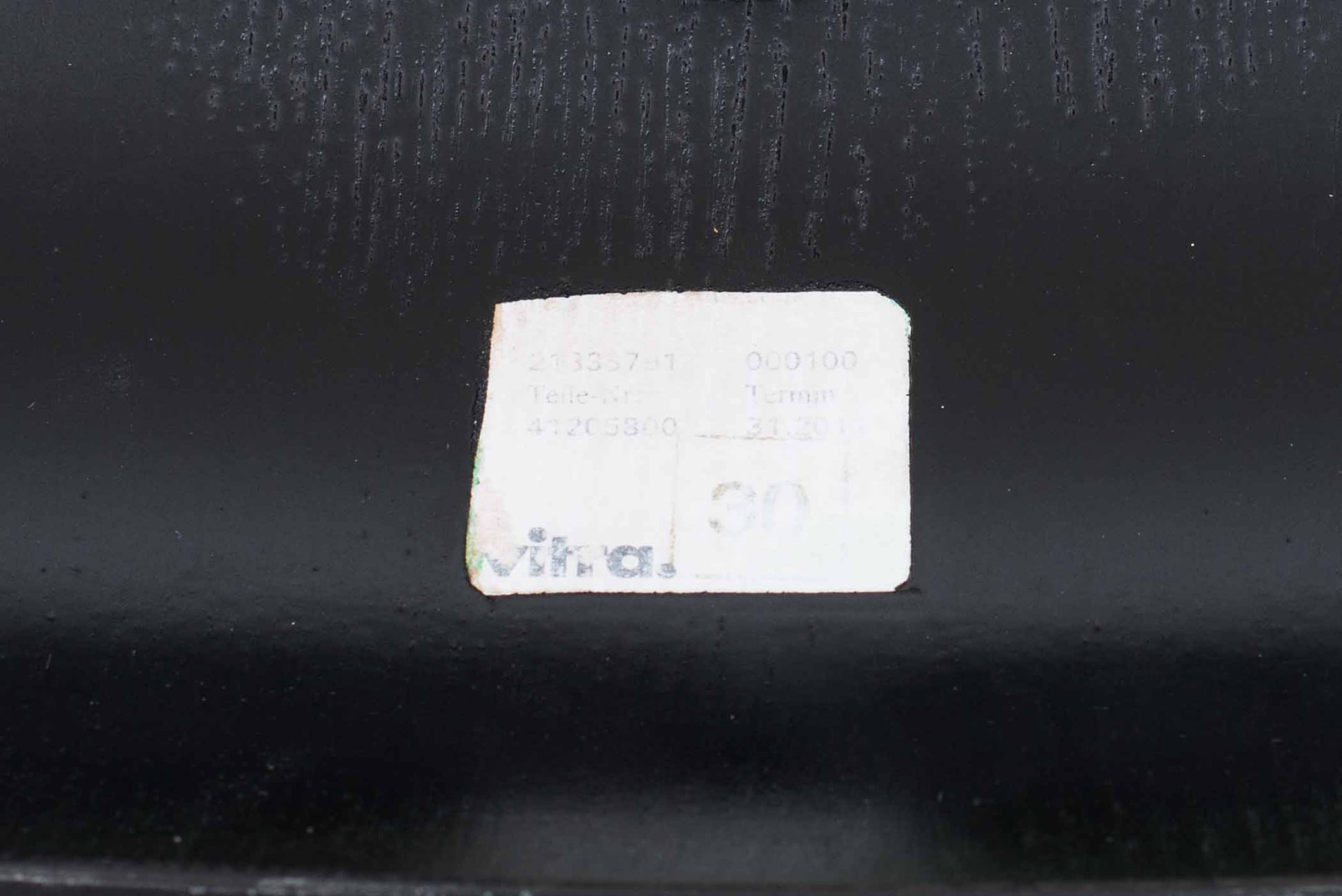 Vintage Sessel LCM von Charles und Ray Eames für Vitra in Schwarz