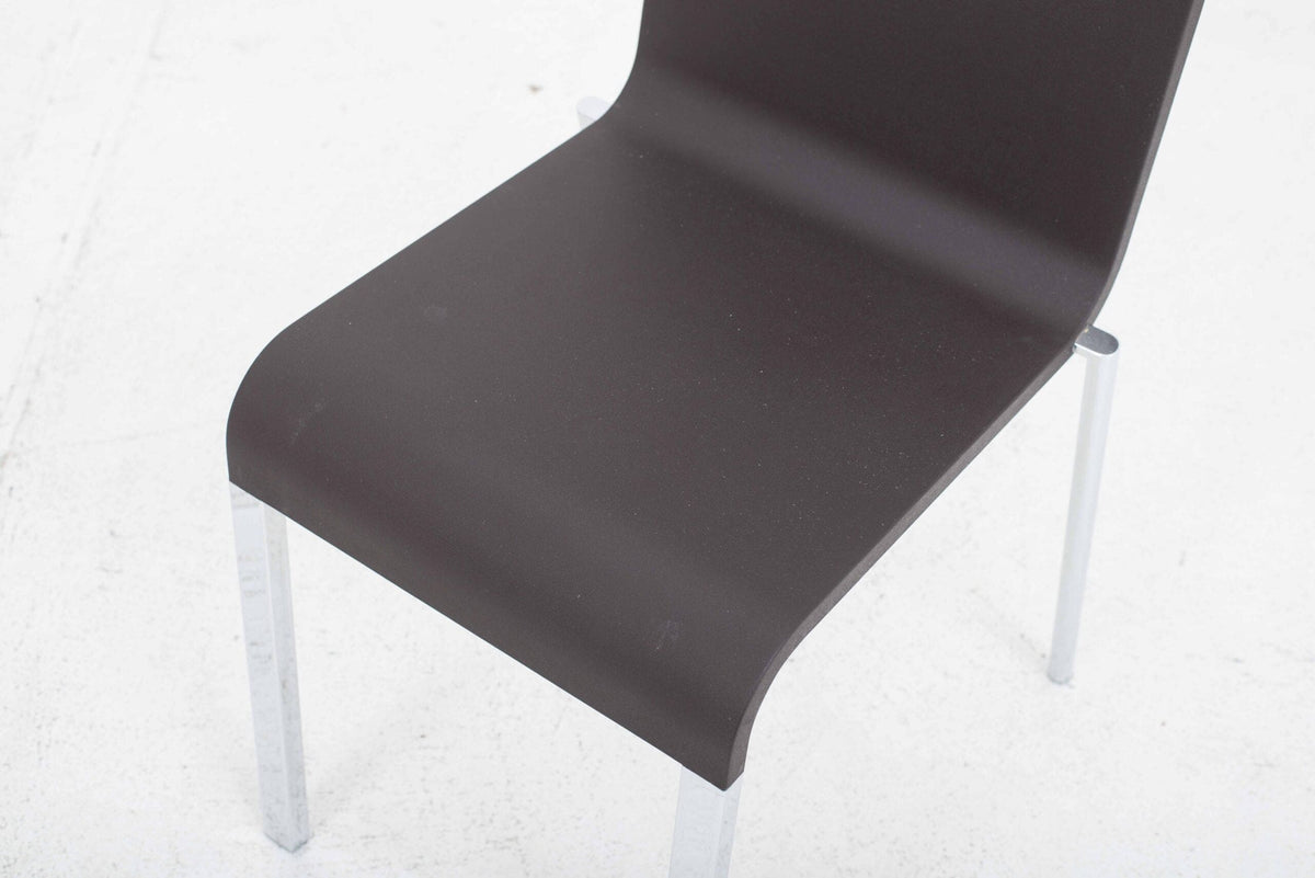 Stuhl Vitra .03 von Maarten Van Severen in Dunkelbraun