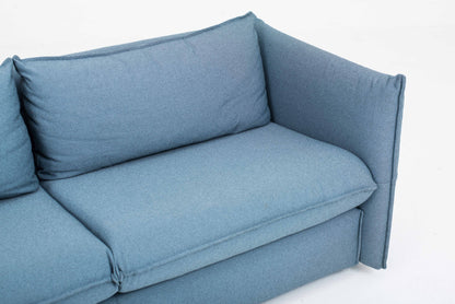 Vintage Sofa Mariposa Club von Edward Barber und Jay Osgerby für Vitra in blau