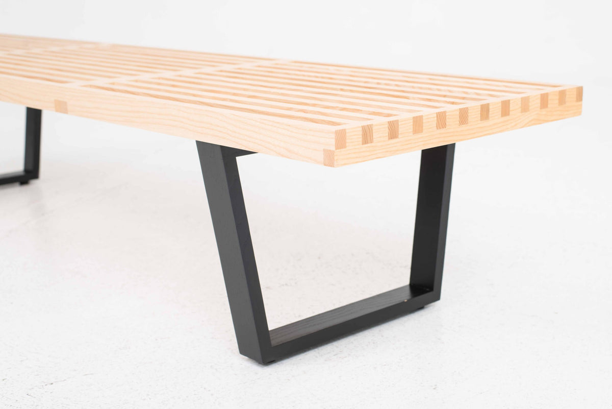 Vintage Sitzbank Nelson Bench von George Nelson für Vitra
