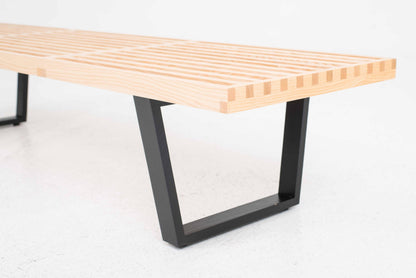 Vintage Sitzbank Nelson Bench von George Nelson für Vitra
