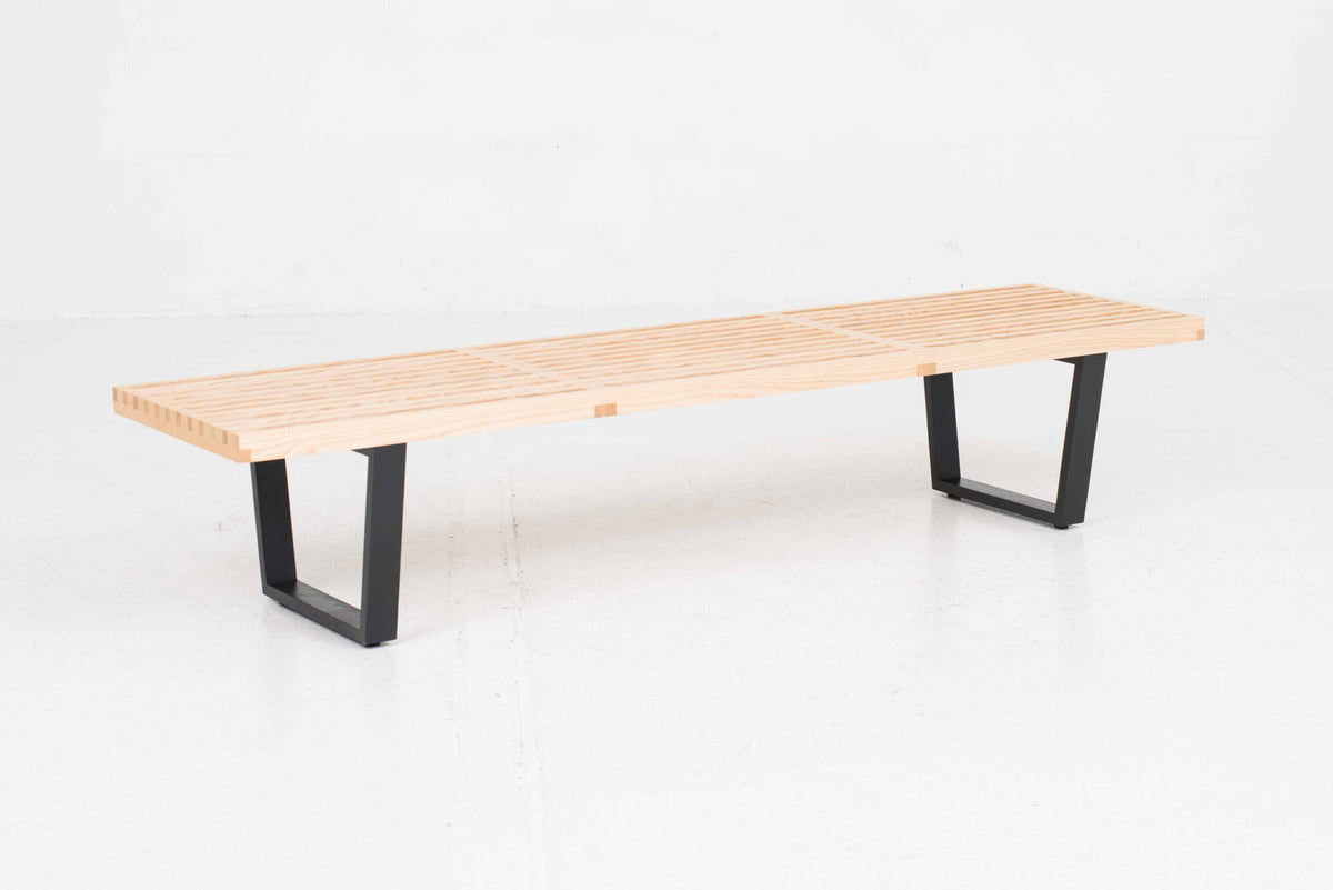 Vintage Sitzbank Nelson Bench von George Nelson für Vitra