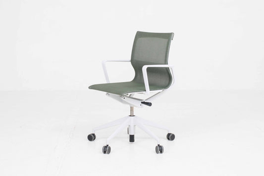 Vintage Bürostuhl "Physix" von Alberto Meda für Vitra, TrioKnit Schilf