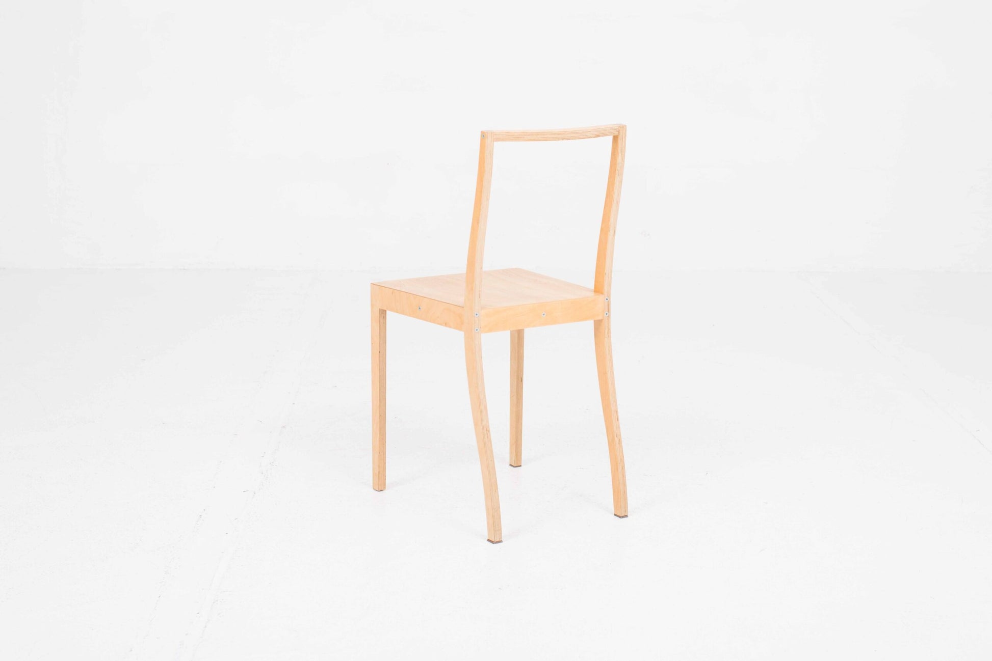 Set von 4 Vintage Stuhl Plywood von Jasper Morrison für Vitra