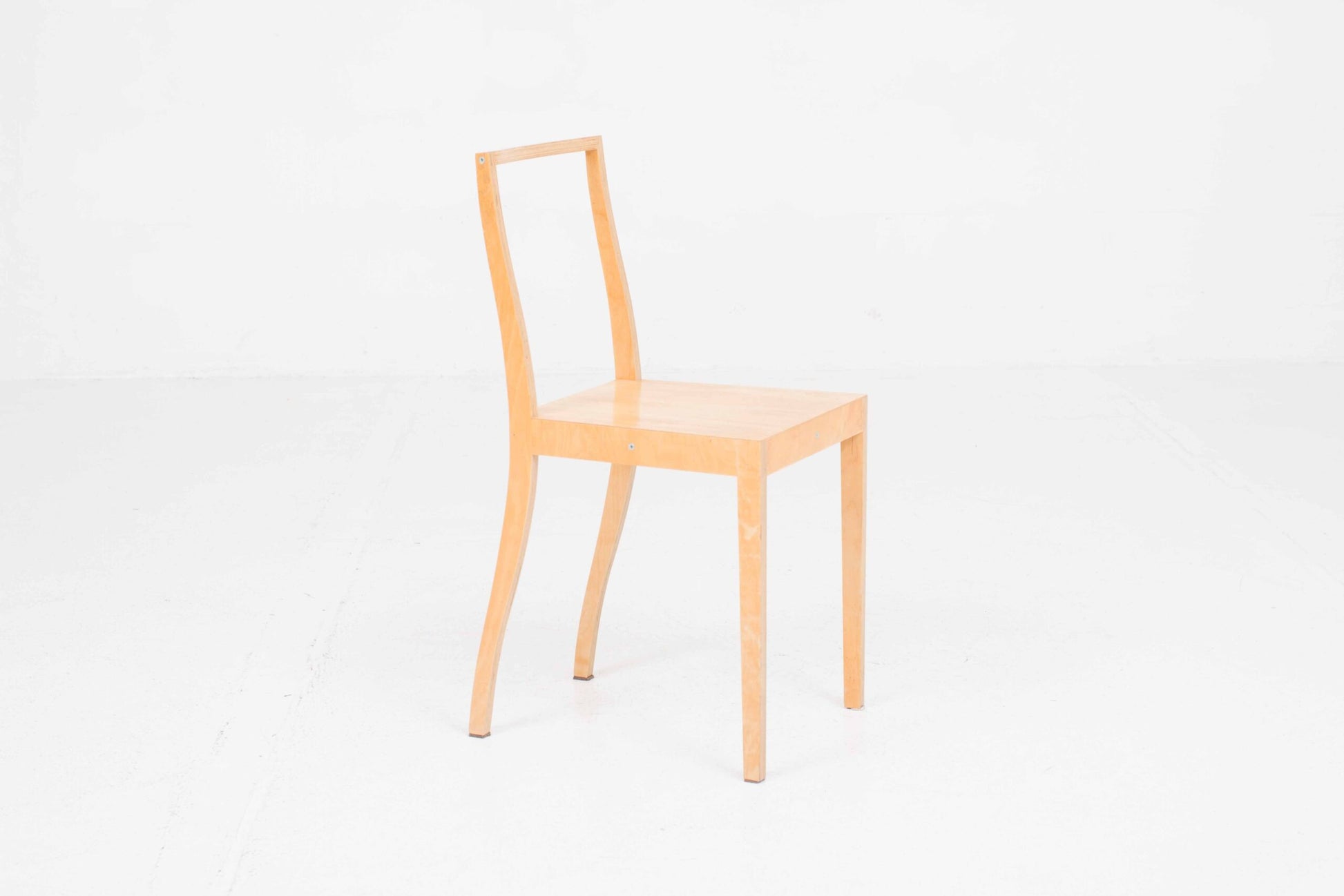 Set von 4 Vintage Stuhl Plywood von Jasper Morrison für Vitra