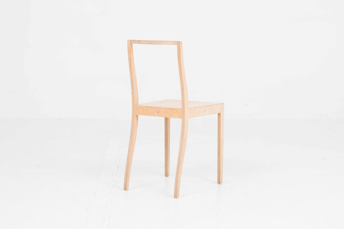 Vintage Plywood Stuhl von Jasper Morrison für Vitra
