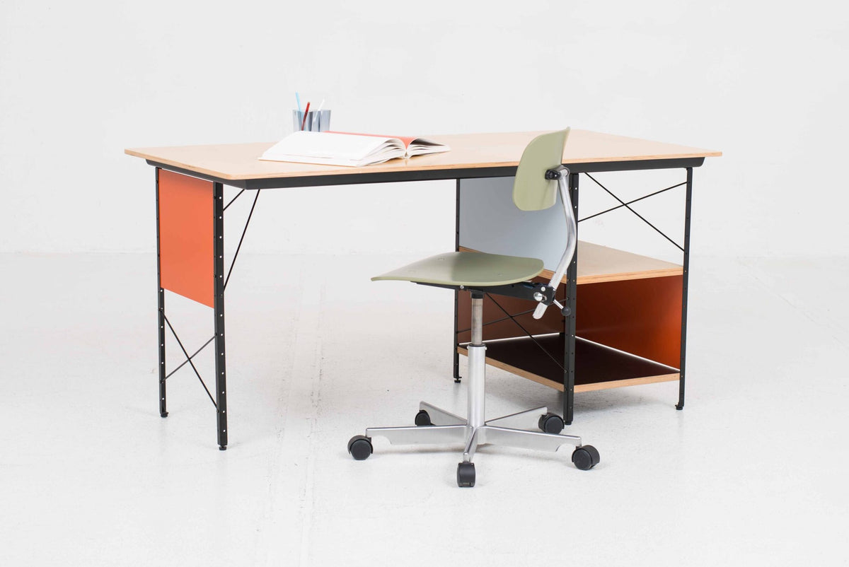 Vintage Schreibtisch Desk Unit EDU von Charles und Ray Eames für Vitra