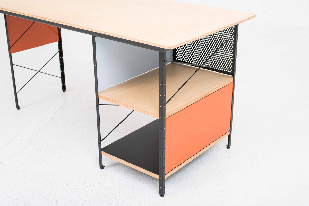 Vintage Schreibtisch Desk Unit EDU von Charles und Ray Eames für Vitra