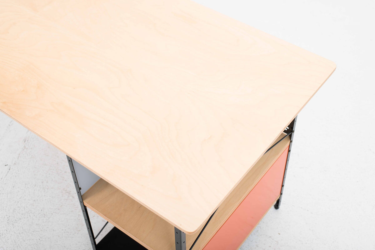 Vintage Schreibtisch Desk Unit EDU von Charles und Ray Eames für Vitra