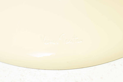 Vintage Stuhl Panton Classic von Verner Panton für Vitra Buttergelb