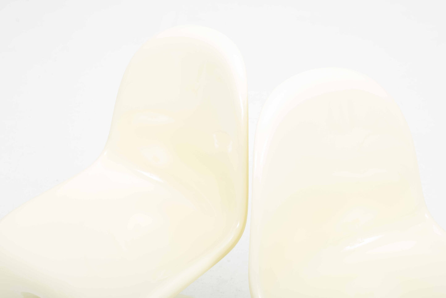 Vintage Stuhl Panton Classic von Verner Panton für Vitra Buttergelb