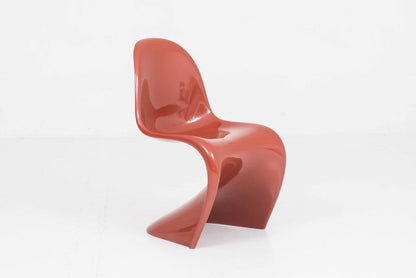 Vintage Stuhl Panton Classic von Verner Panton für Vitra Perlkupfer