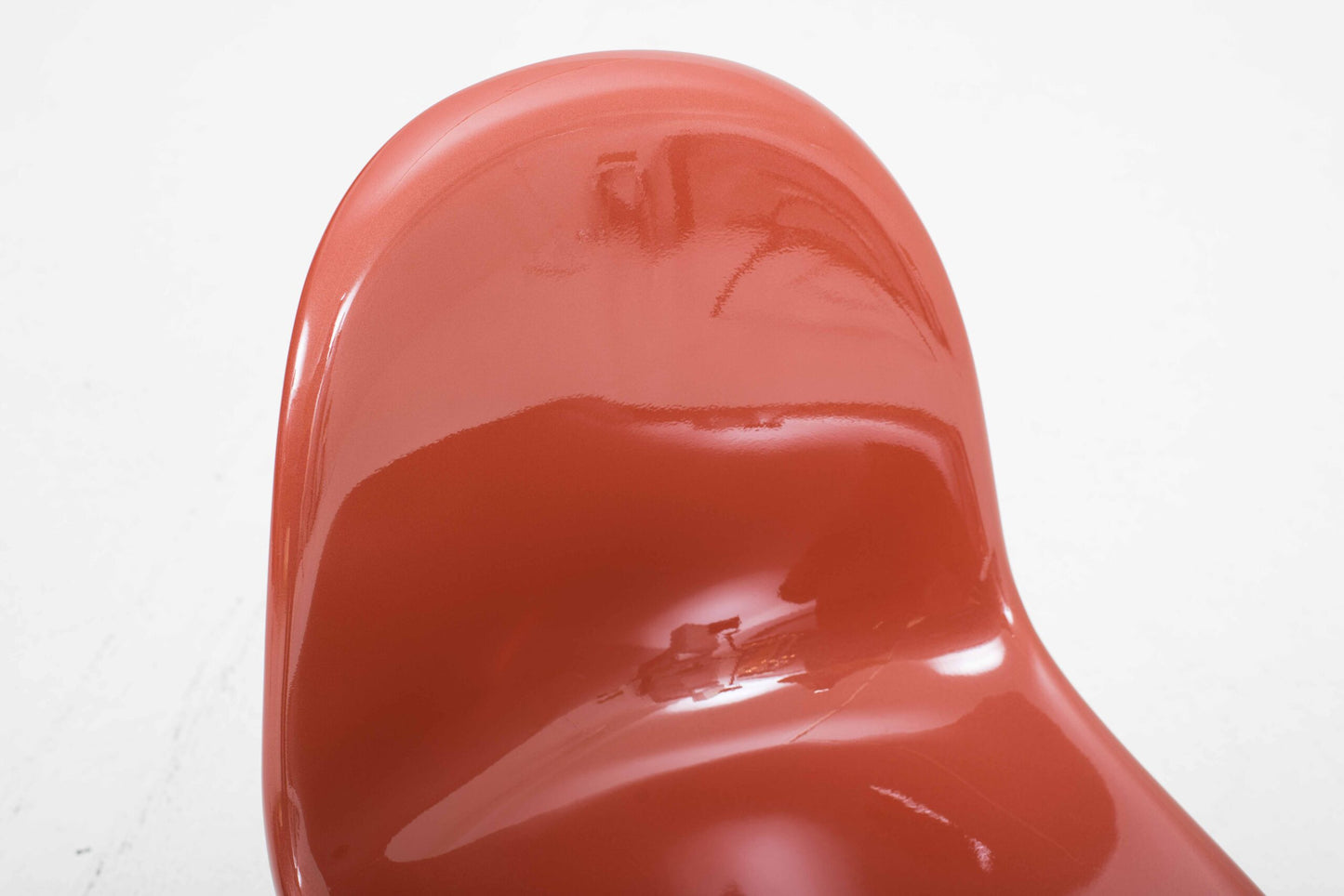 Vintage Stuhl Panton Classic von Verner Panton für Vitra Perlkupfer