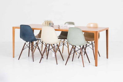 WOGG 38 table by Alfredo Häberli for WOGG, natural walnut