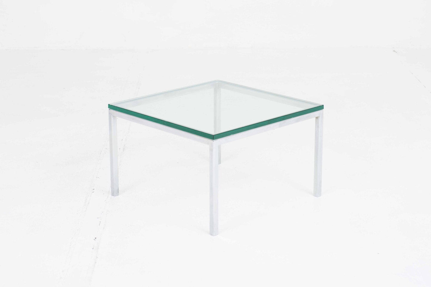 Vintage coffee table glass from Wohnbedarf 1960s