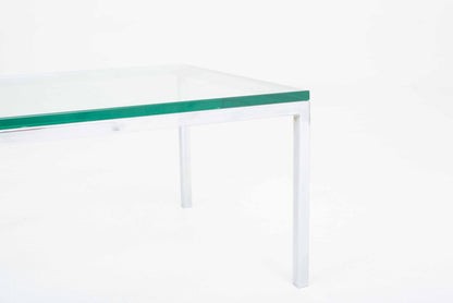 Vintage coffee table glass from Wohnbedarf 1960s