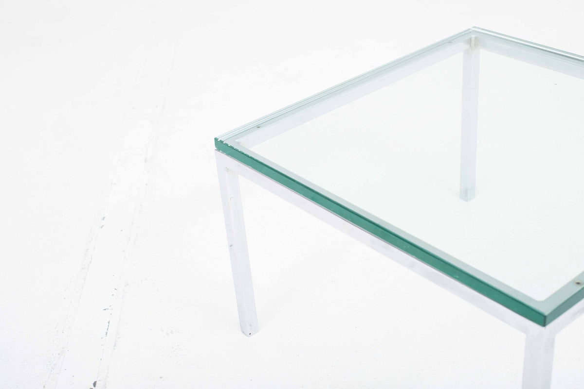 Vintage coffee table glass from Wohnbedarf 1960s